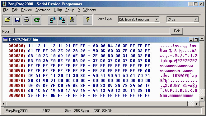 Program prog. Ponyprog2000 программатор. Понипрог 2.08. Интерфейс программ для программирования. Программы для ponyprog2000.